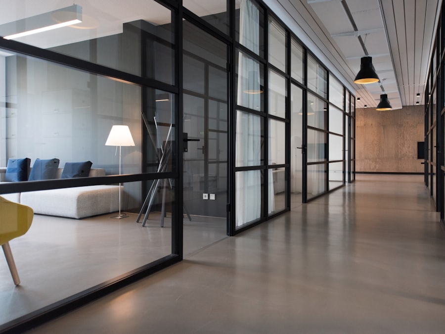 Designer building a custom website layout on screen